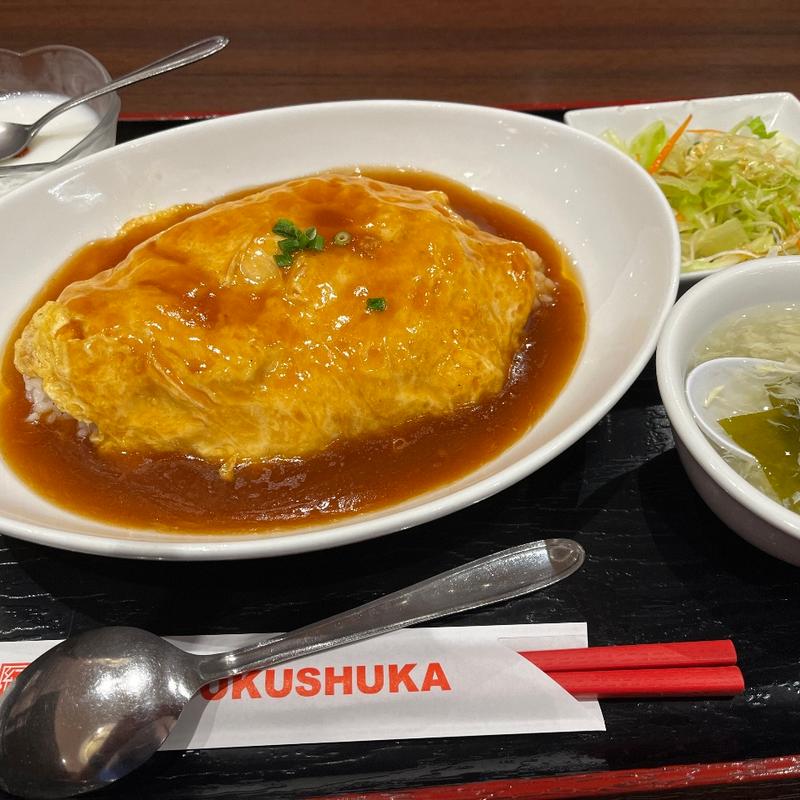 天津飯(紅福酒家 ベニバナウォーク桶川店)