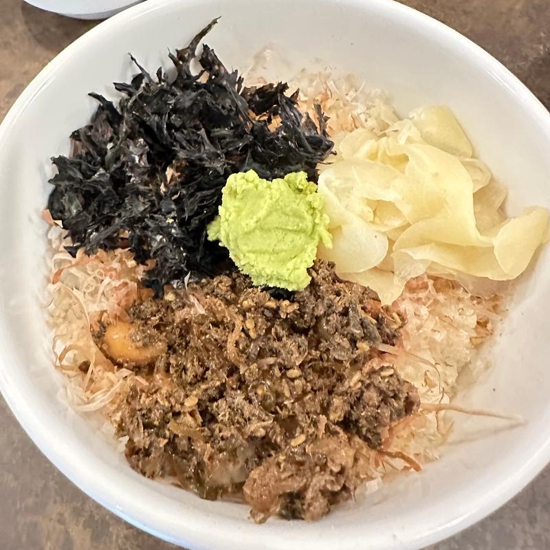 にぼるのわさび丼(田中にぼる)