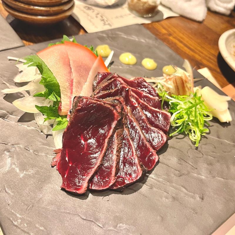 鯨のわらたたき(わらやき屋 上野広小路店)