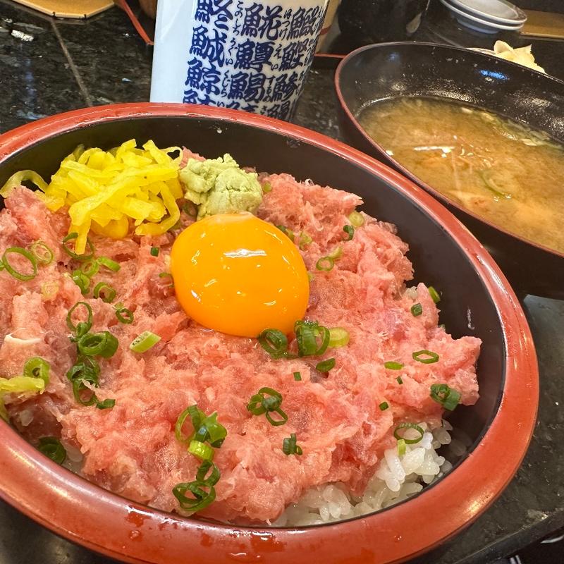 ねぎとろ丼(廻鮮寿司処 タフ あざみ野店)