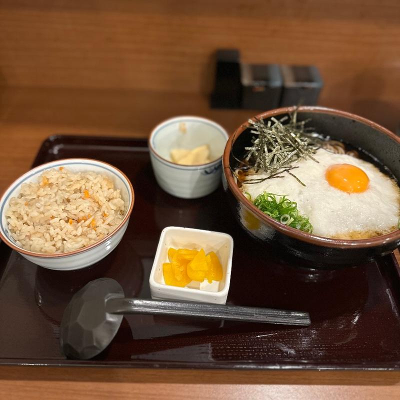 山かけそば(花水木 六甲道店)