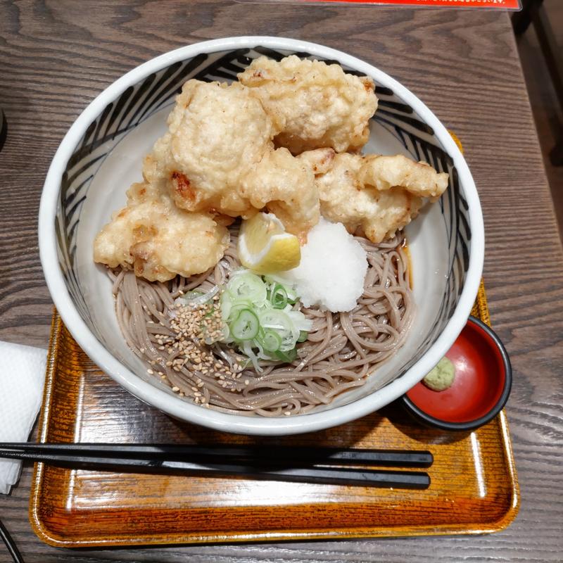 とり天そば(おらが蕎麦 京都ＡＶＡＮＴＩ店)