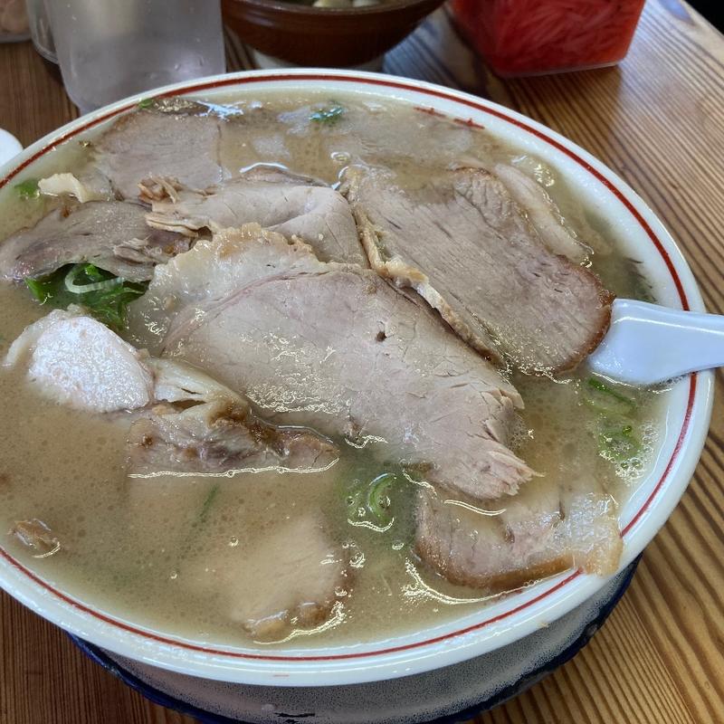 チャーシューメン(ふくちゃんラーメン 田隈本店)