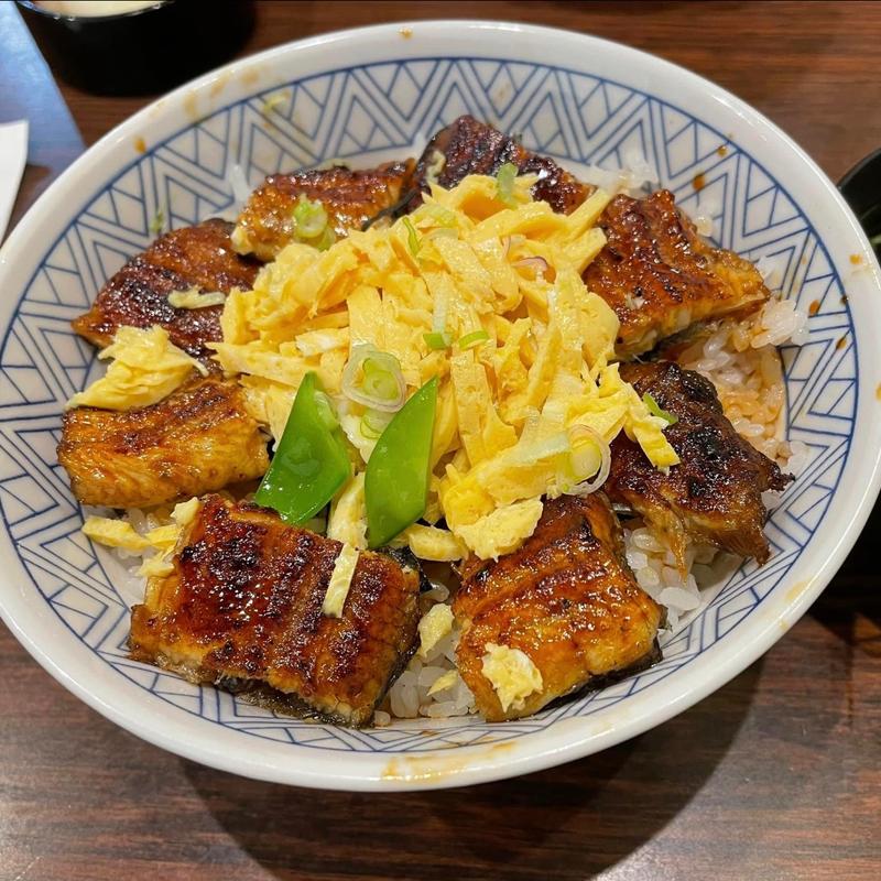 うなぎまぶし丼(うなぎ 天ぷら 光村)