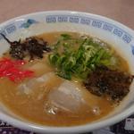 とんこつラーメン(みどり湯食堂)