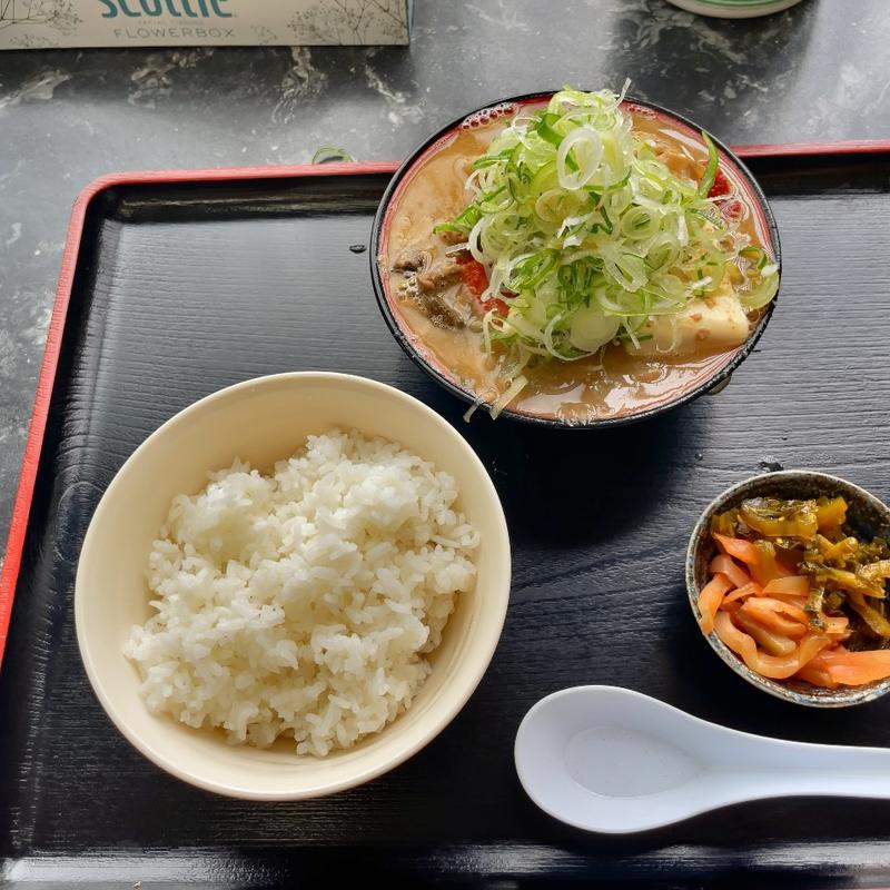 豚もつ煮込み豆腐並 めし波(髙津のもつ煮込み専門店 タイガーワン)