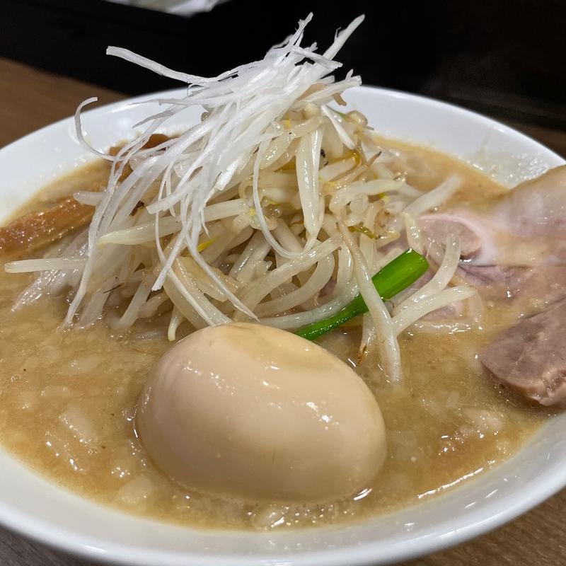 味玉味噌ラーメン(味噌麺処田坂屋)