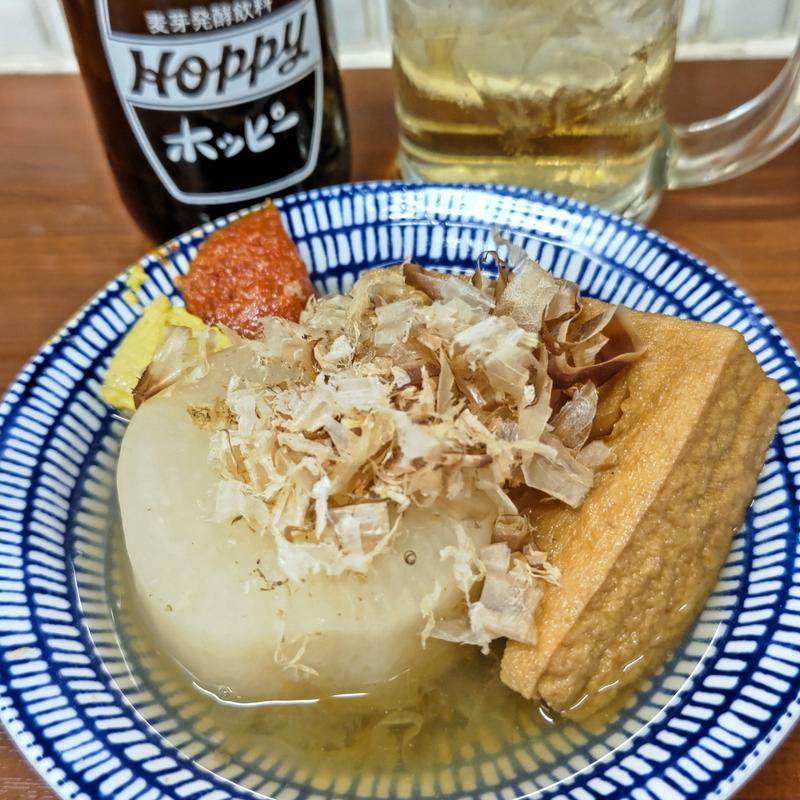 大根・厚揚げ(大衆食堂2.0 とぽす)