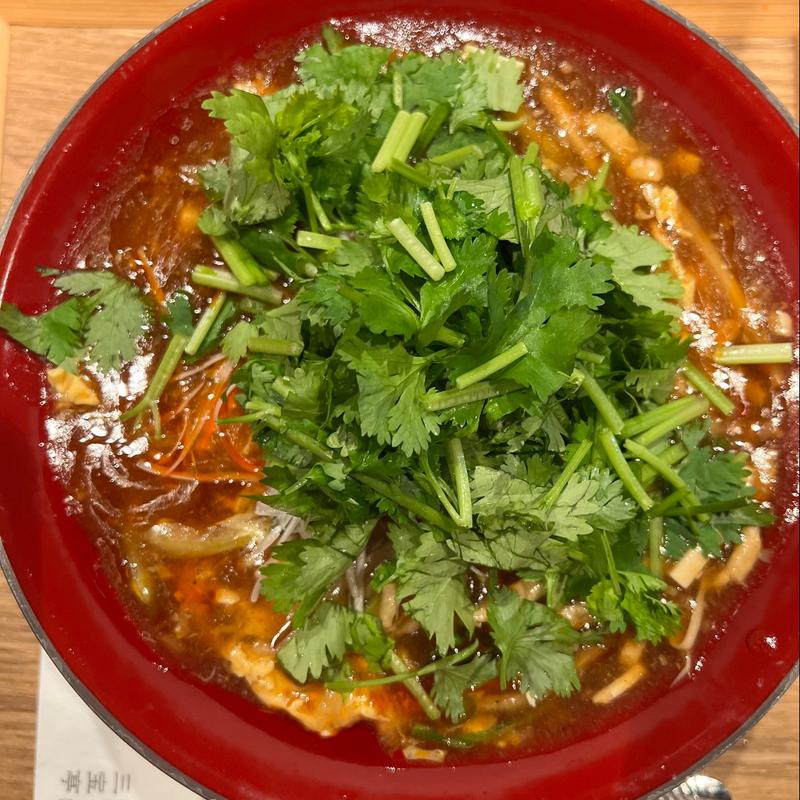 酸辣湯麺(新潟三宝亭 東京ラボ中目黒店)