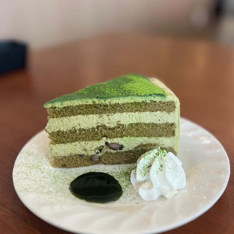 季節のケーキ（抹茶ケーキ）(さかい珈琲 京都園部店)