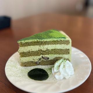季節のケーキ（抹茶ケーキ）(さかい珈琲 京都園部店)
