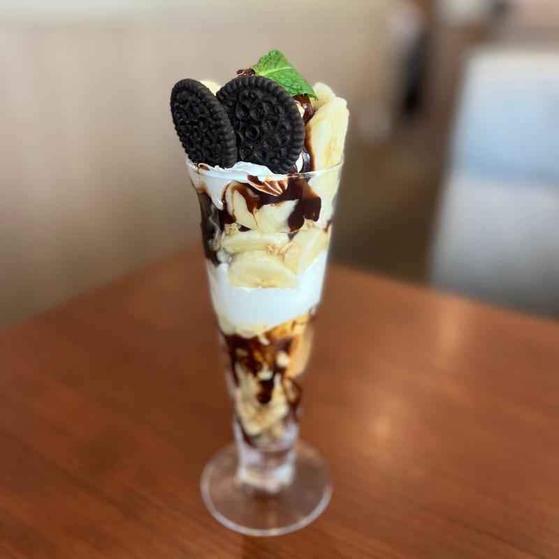 チョコバナナパフェ(さかい珈琲 京都園部店)