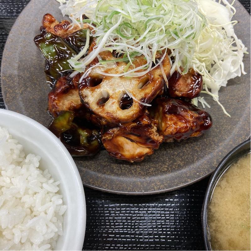 黒酢あんかけ(からやま 札幌新琴似店)