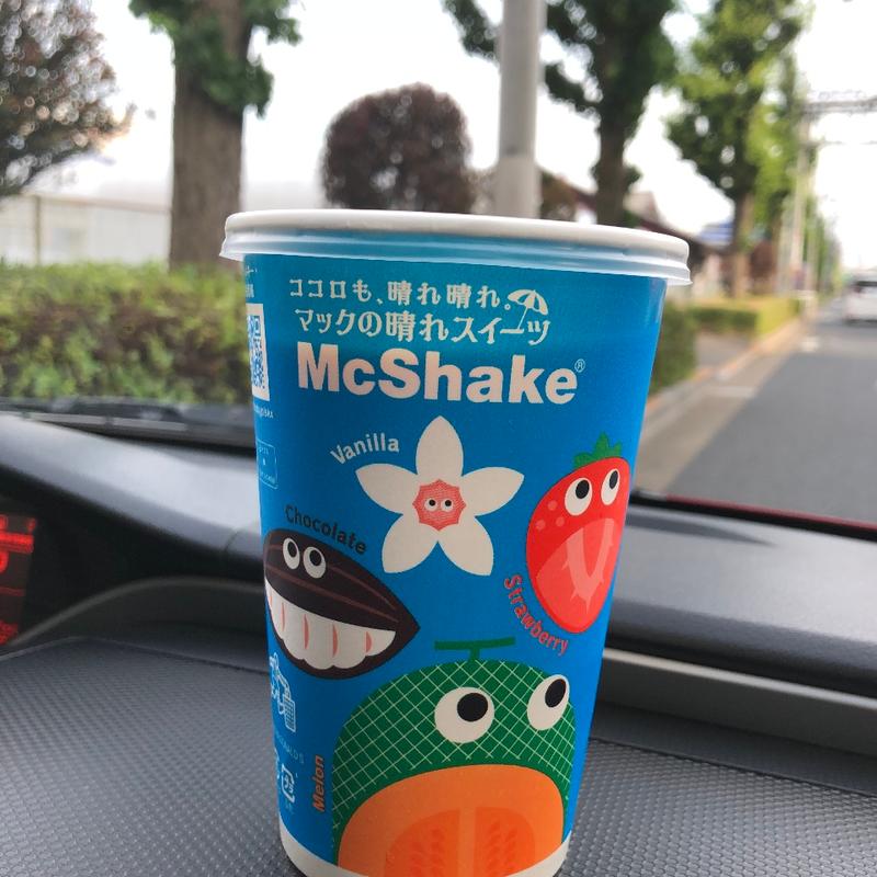 マックシェイク 北海道産夕張メロン M(マクドナルド 尾竹橋通り栗原店)