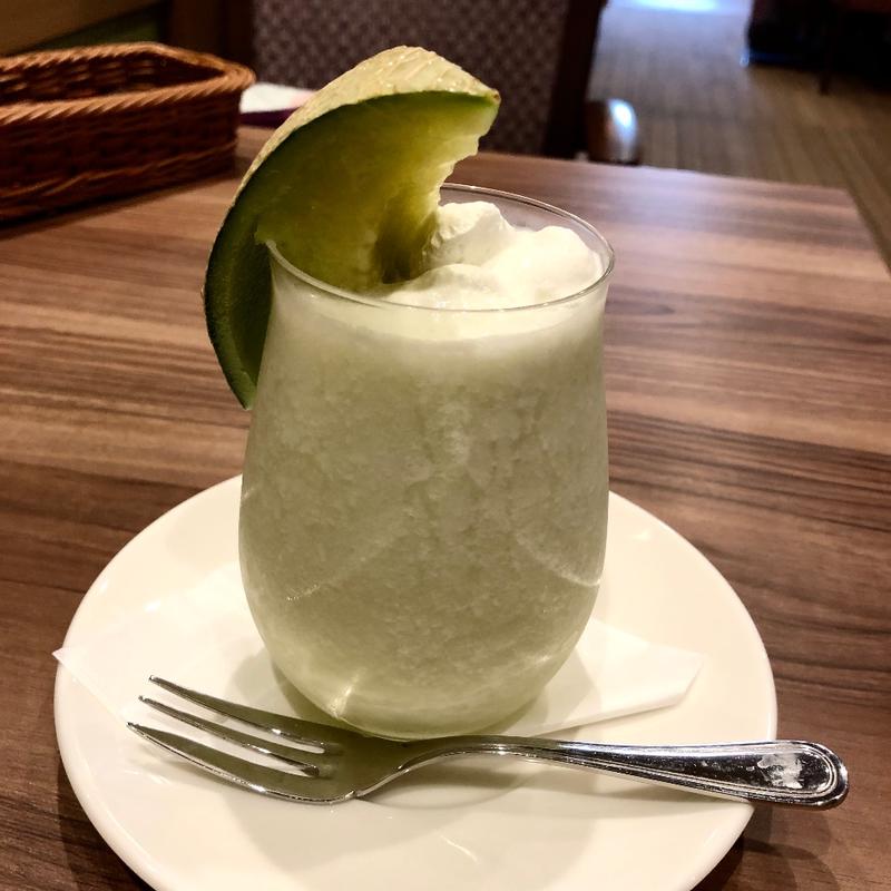 メロンのスムージー(高倉町珈琲 柏の葉店)