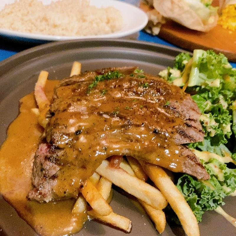 リブロースステーキNYバタークリームソース(3TREE （スリーツリー）)