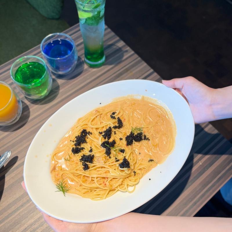 ウニクリーム　白ワイン仕立て(BABYFACE SKYTERRACE あべのハルカス)