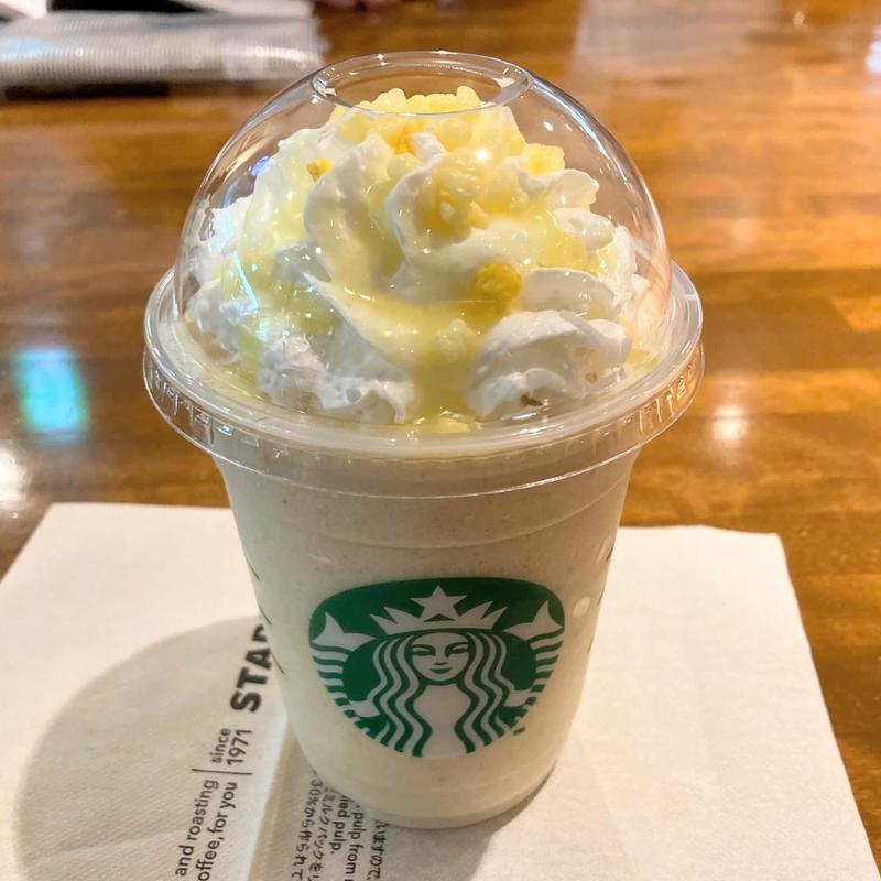 瀬戸内レモンケーキフラペチーノ(スターバックスコーヒー 新宿サザンテラス店)
