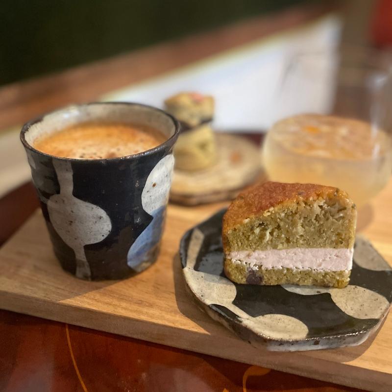 米粉の桜キャロットケーキ(ケシパールスタンド)