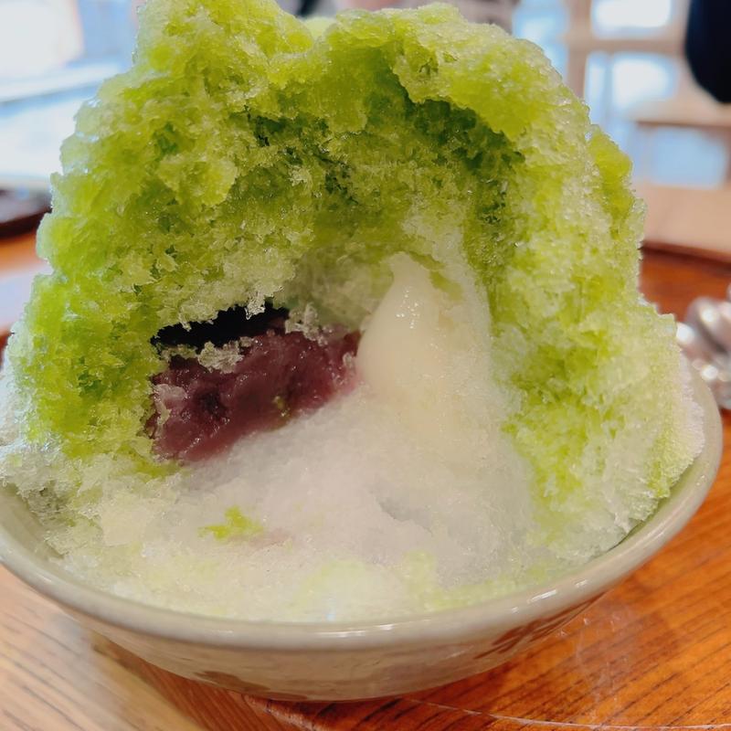 赤福氷(赤福 内宮前支店)