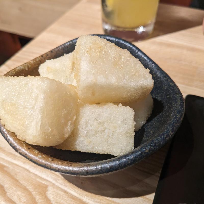 しみ大根のから揚げ(鉄板バル SOURCE 五反田店)