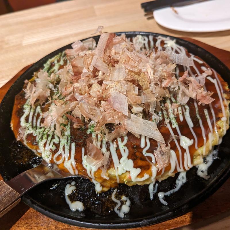 豚玉(鉄板バル SOURCE 五反田店)