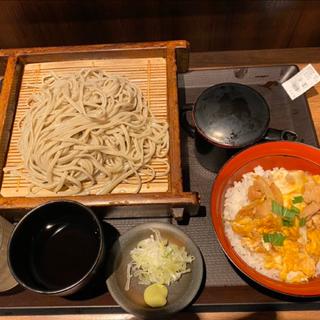 親子丼&そば(十割蕎麦 さ竹 恵比寿店)