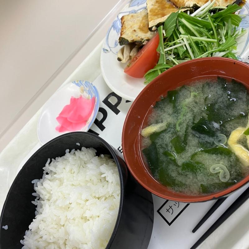 すずらん定食（つくね磯部焼き）(札幌市役所地下食堂)