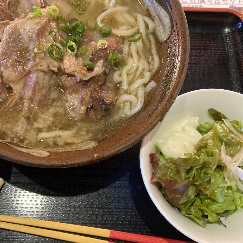 ソーキそばセット(もいわ太陽食堂 （もいわたいようしょくどう）)