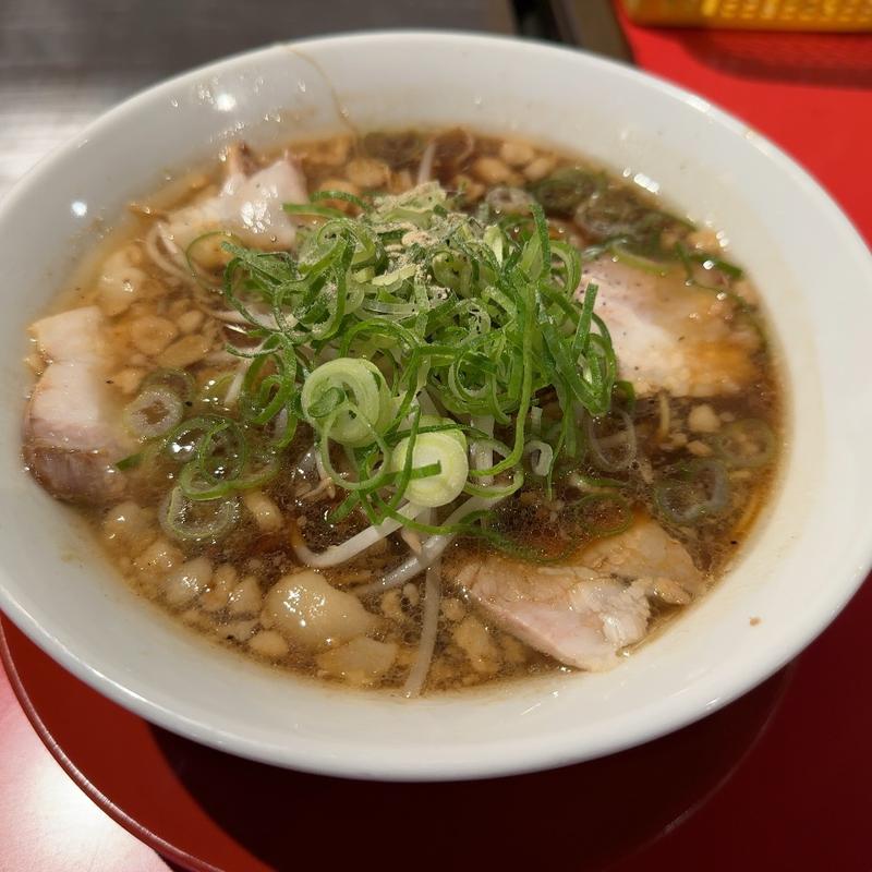 尾道風黒醤油らーめん(広島乃風 広島駅北口店 )