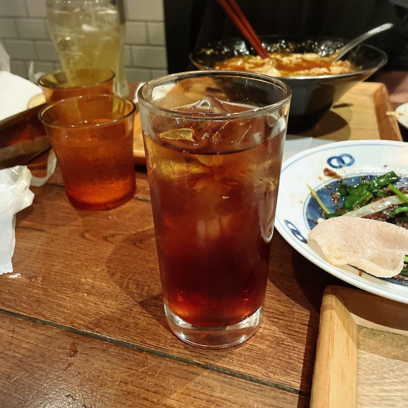 ウーロン焼酎割り(新潟三宝亭 東京ラボ中目黒店)