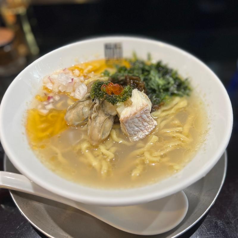 海の恵の塩そば（限定）(竹末東京プレミアム )