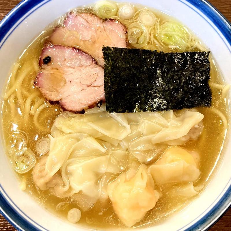 ミックスワンタン麺 塩(麺屋はやしまる （めんやはやしまる）)