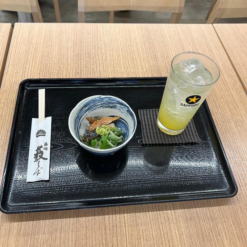 鯖ゴマあえ(築地薮そば)