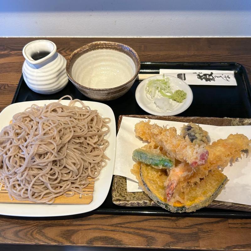 天せいろう（海老2本・野菜付き）(築地薮そば)