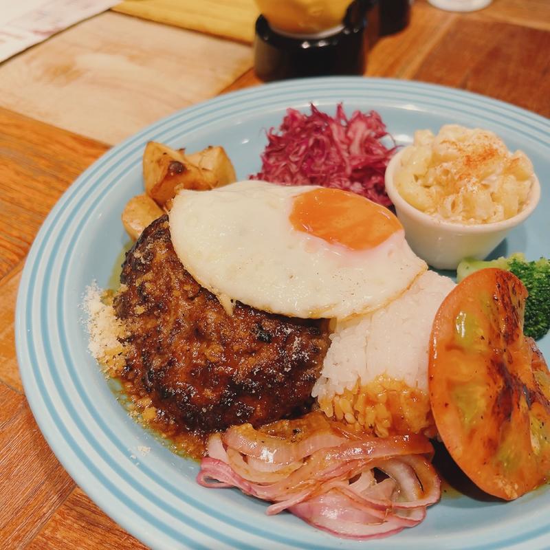 ハンバーグロコモコ(コナズ珈琲 寝屋川店 )