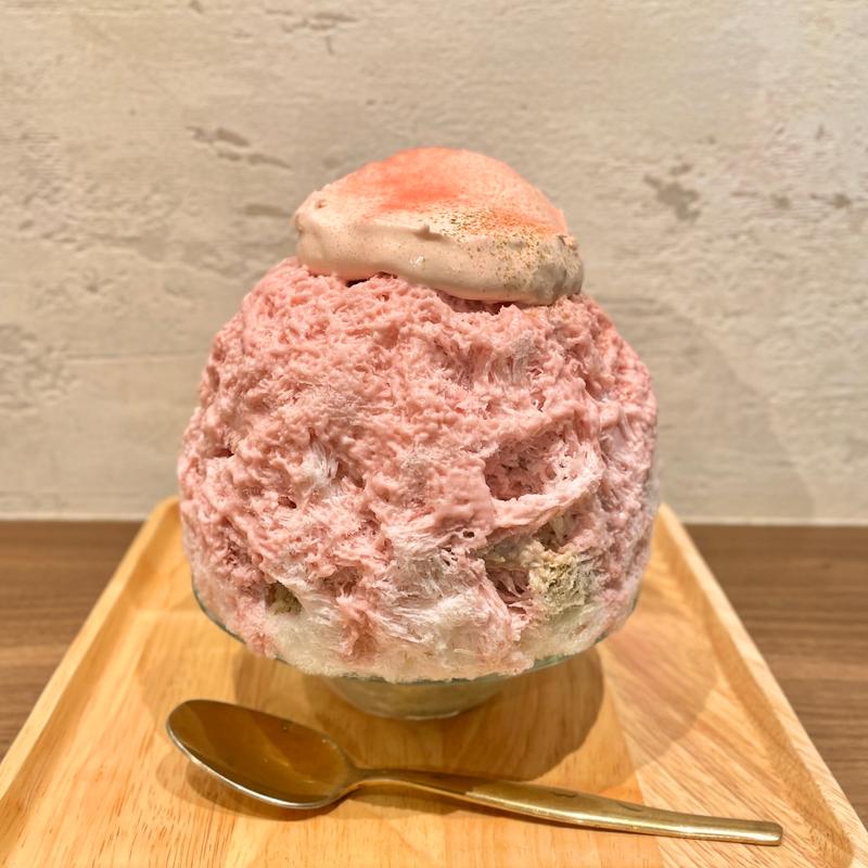 桜とピスタチオ(京かき氷つみき)