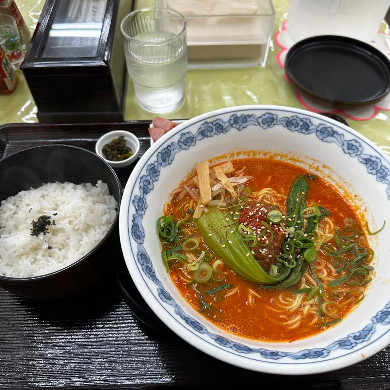 坦々麺セット(あすなろ)