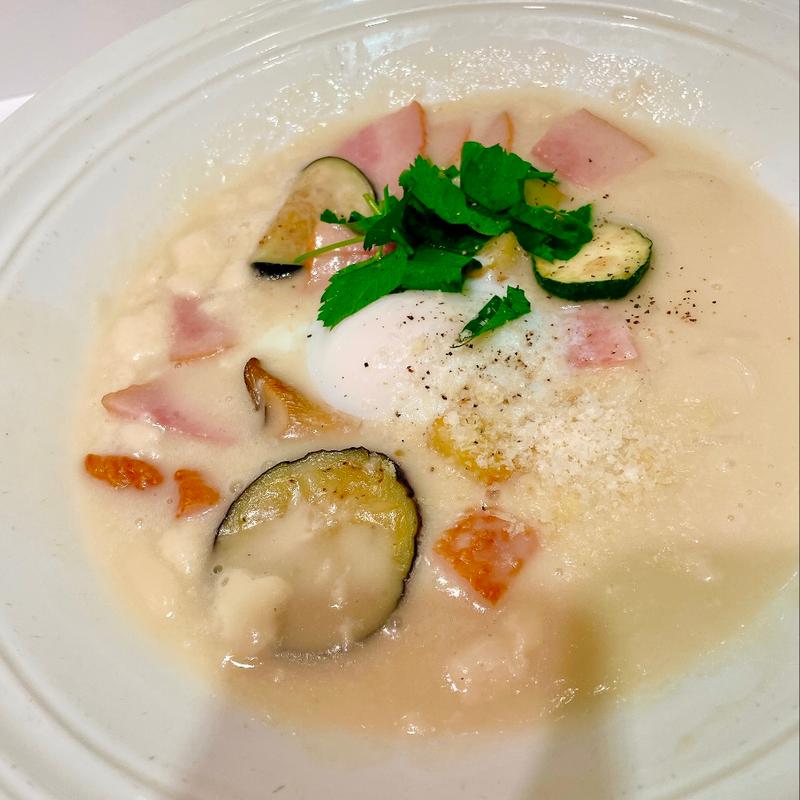 沖縄くんちゃまベーコン(つるとんたん TOP CHEFS)