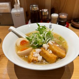 地鶏とんこつスペシャル(丸銀ラーメン六甲道店)