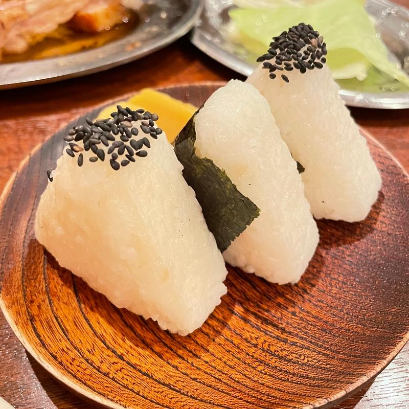 むすび　スープ付(骨付鳥 一鶴 西梅田店)