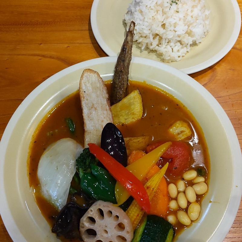 一日分の野菜20品目カレー(Rojiura Curry SAMURAI.原宿店)
