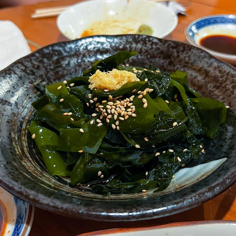 刺身わかめポンズ(つきよし)