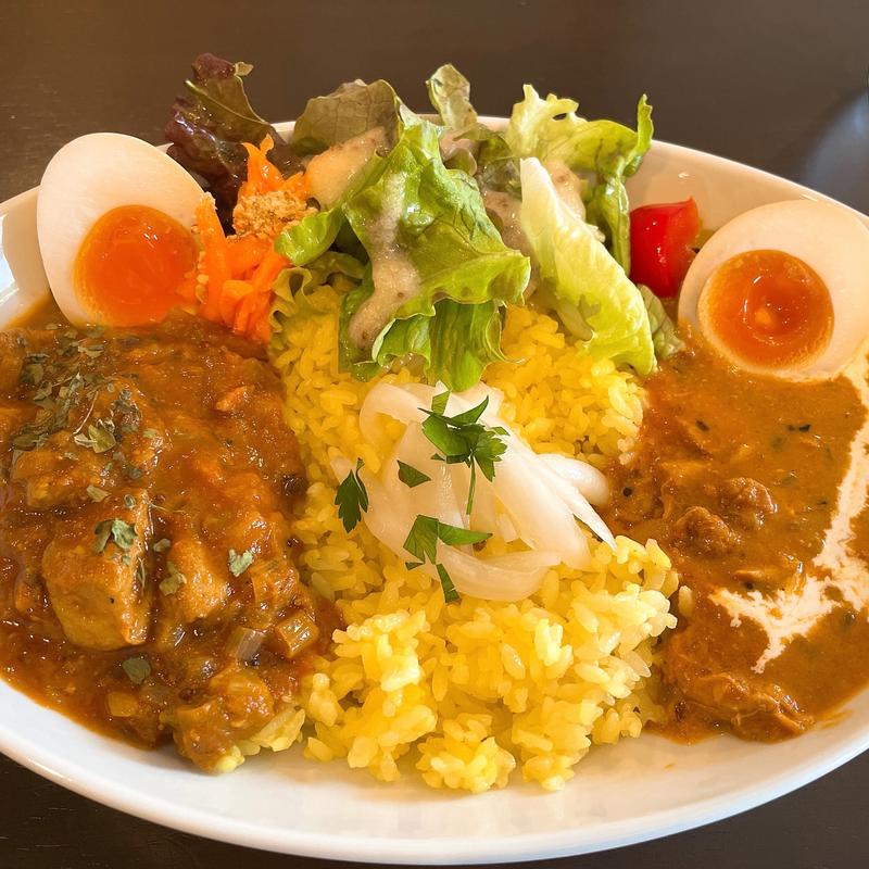 あいがけ(あかつきカレー)