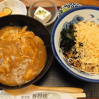 カレー丼セット(日本そば酒場 寿得廣)