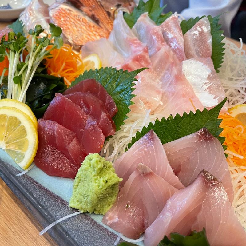 刺し盛り(海鮮問屋 地魚屋 三田店)