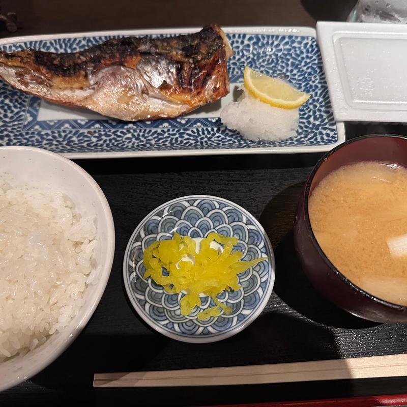 さば旨塩焼(魚家和味 大場)