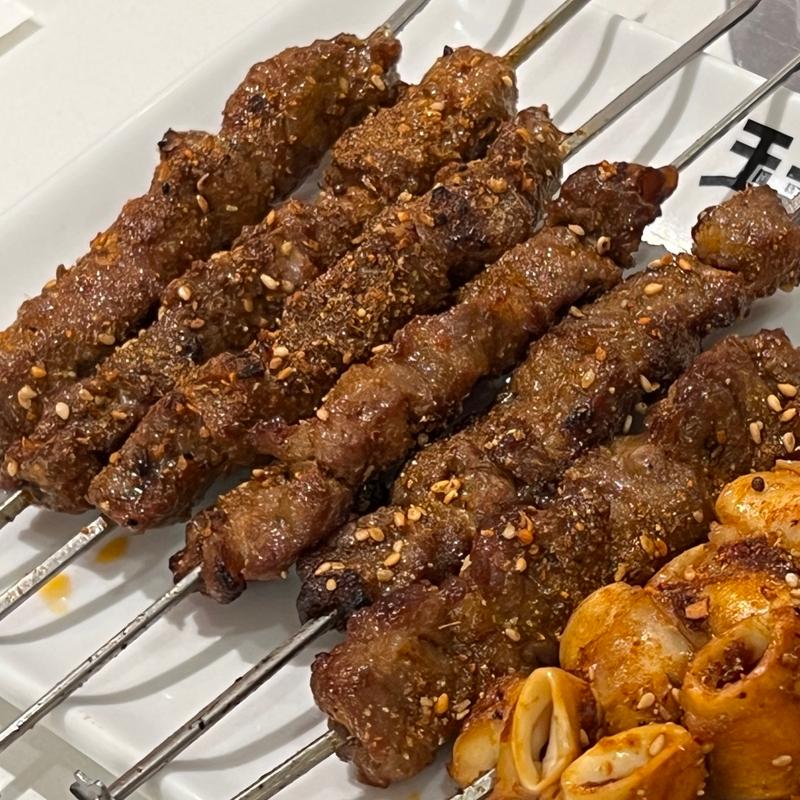 味付けラム肉(中国東北菜 川菜 月縁春)