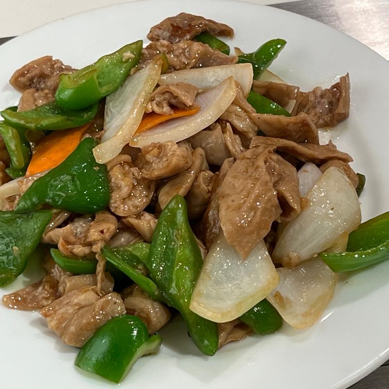 ホルモン炒め(中国東北菜 川菜 月縁春)