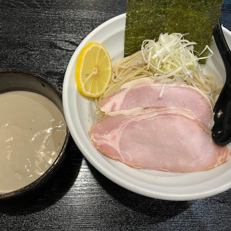 ウルメ節と煮干しの冷やしクリーミーつけ麺(魚々麺 園)